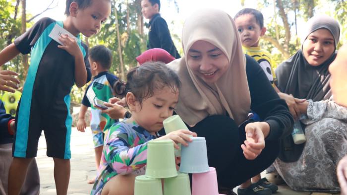 HARI ANAK NASIONAL - Anak-anak karyawan KALLA antusias ikuti misi edukatif 