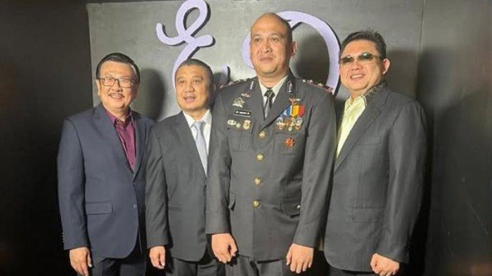 KAPOLRES PINRANG EDY- Kasubdit 3 Ditreskrimum Polda Sulsel, AKBP Edy Sabhara Manggabarani saat menggelar pesta pernikahan beberapa waktu. Kini Kapolri Jenderal Listyo Sigit Prabowo memutasi AKBP Edy menjadi Kapolres Pinrang.
