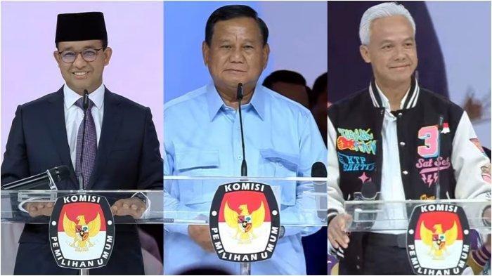 Survei terbaru LKSP terkait elektabilitas capres Anies Baswedan, Prabowo Subianto, dan Ganjar Pranowo.