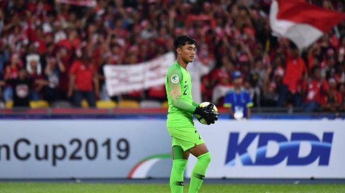 Kiper Timnas Indonesia U-23 Ernando Ari Sutaryadi