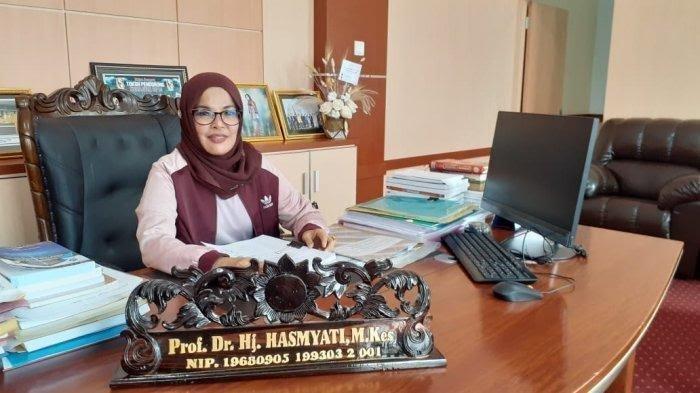 Calon rektor UNM Prof Hasmyati