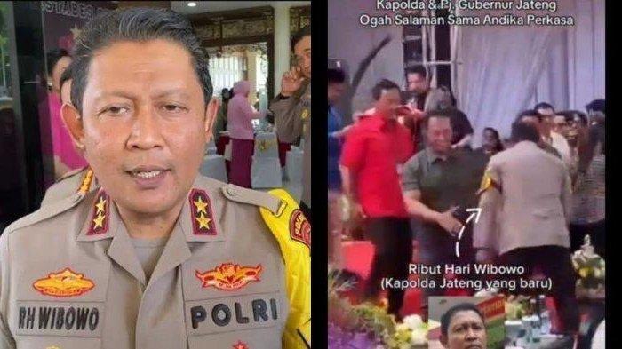 Kapolda Jawa Tengah, Irjen Ribut Hari Wibowo menjadi viral karena kontroversial tak salami mantan panglima TNI, Andika Perkasa. 