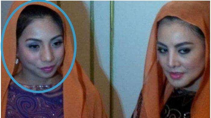 Foto Cici Paramida dan adiknya