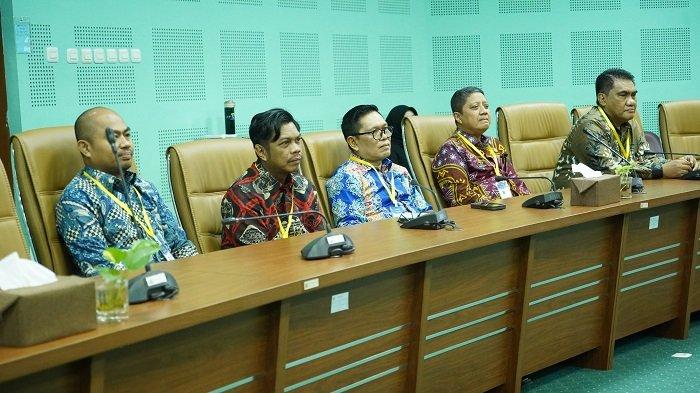 Lima calon Sekda Kota Makassar saat menjalani tahapan asesmen di Puslatbang KMP LAN beberapa waktu lalu. 
 