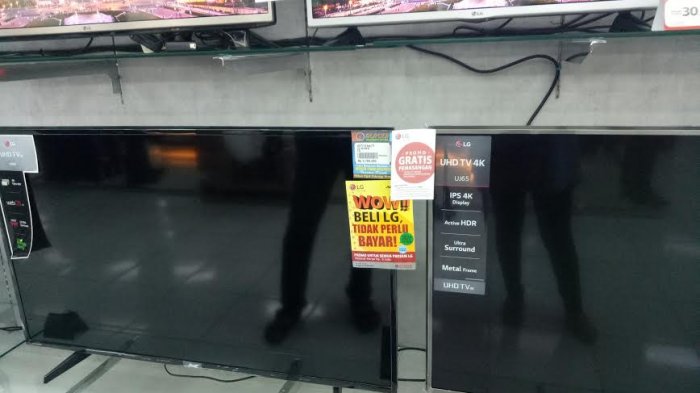 TV LED Samsung, Sony, Polytron Dapat Cashback di Alaska - Tribun-timur.com