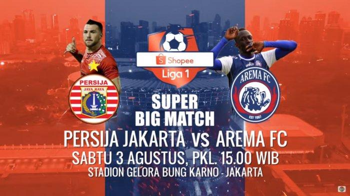 LIVE INDOSIAR Live Streaming Persija vs Arema FC Milomir Uji