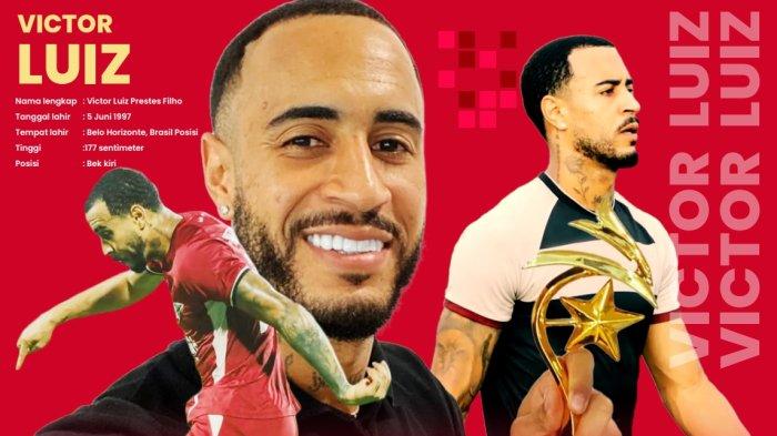 PEMAIN TERBAIK - Bek kiri PSM Makassar Victor Luiz masuk dalam daftar Best XI Liga 1 Indonesia 2024/2025. Fans PSM Makassar berharap manajemen menyodorkan kontrak panjang ke Victor Luiz.