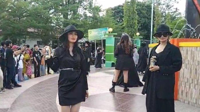 Ketika Model Profesional Parepare Bergaya Ala Citayam Fashion Week di