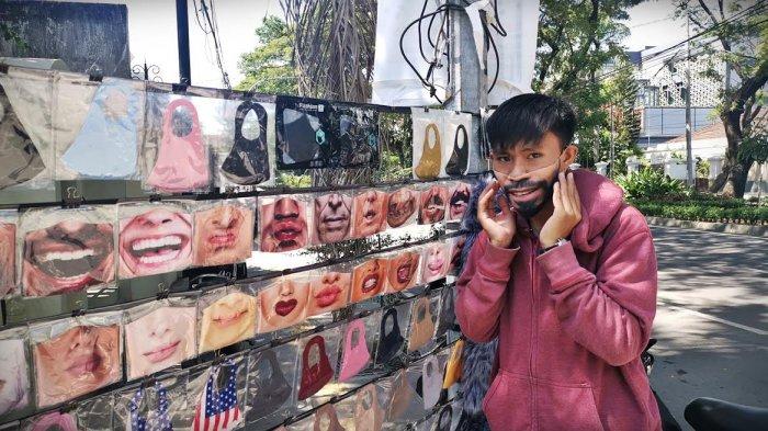 VIDEO: Masker Unik Bergambar Aneka Ekspresi Wajah Hadir di Makassar