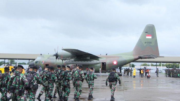 TNI Angkatan Udara kembali menerbangkan pesawat C-130 Hercules A-1330 dari Skadron Udara 33 Wing 5 Lanud Sultan Hasanuddin. Pesawat diberangkatkan untuk membantu korban bencana gempa di Mamuju, Sulawesi Barat.