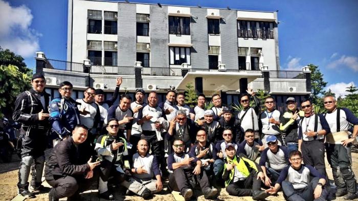 FOTO: Anggota Komunitas Motor Gede BMW - Tribun-timur.com