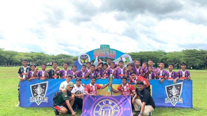 Skuad PS Luwu di ajang Piala Soeratin U-13 regional Sulawesi Selatan.