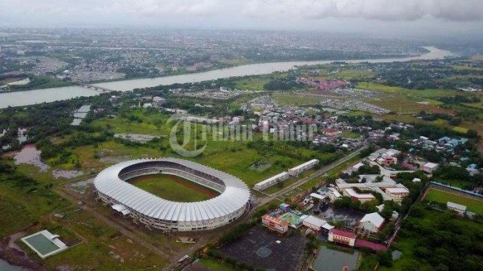 Stadion Barombong yang terletak di Jl Poros Barombong