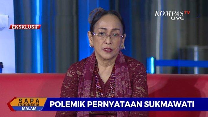 Sukmawati Soekarnoputri, putri pasangan Soekarno dan Fatmawati.