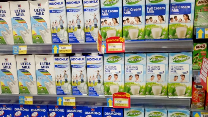 Produk Susu UHT Turun Harga di Hypermart - Tribun-timur.com