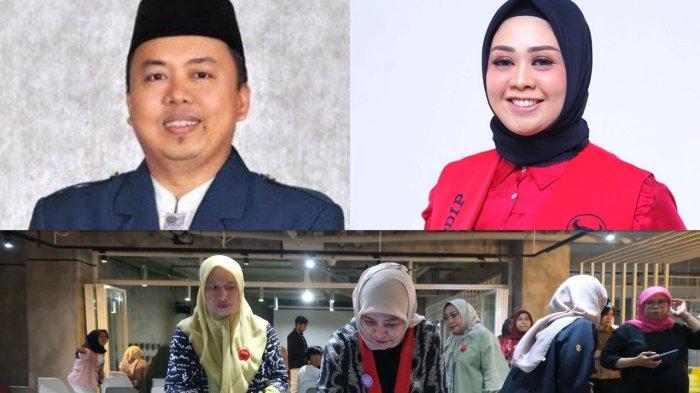 KEKERASAN SEKSUAL - Kolase Wakil Wali Kota Makassar Aliyah Mustika Ilham menghadiri kampanye publik Makassar Darurat Kekerasan Seksual di Bikin-Bikin Creative Hub, Nipah Park, Jumat (23/5/2025). Bagian atas kanan Ketua Amphuri Sulsel HM Azhar Gazali dan Sekretaris Komisi B DPRD Makassar Andi Tenri Uji Idris (kiri). Mereka menyerukan pentingnya kesadaran kolektif dalam mencegah kekerasan seksual.