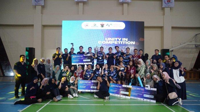 Peserta turnamen Badminton Cup WSD 2024. 