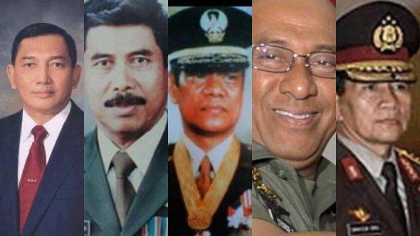 Daftar Lima Jenderal Bintang Empat Asal Sulsel, Ada Pernah Jabat Kapolri