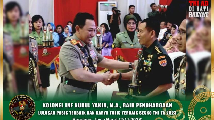 Kenalkan Nurul Yakin Jenderal Baru Akmil 1999, Senior 1 Tingkat AHY