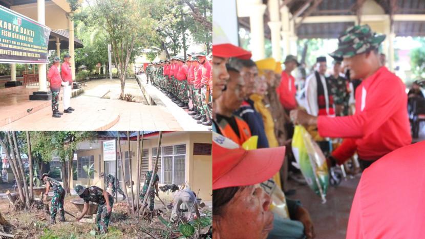 Monumen Korban 40.000 Jiwa Tak Terurus Lagi, Prajurit Babinminvetcaddam Hasanuddin Turun Tangan