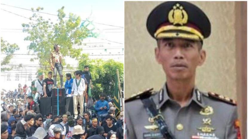 Karier Moncer AKBP Sugeng Kapolres Bone Pimpin Pengamanan Demo Tolak Kenaikan PBB