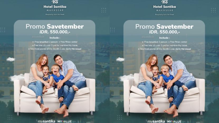 Hotel Santika Makassar Hadirkan Promo Save-tember Package dengan Harga Spesial