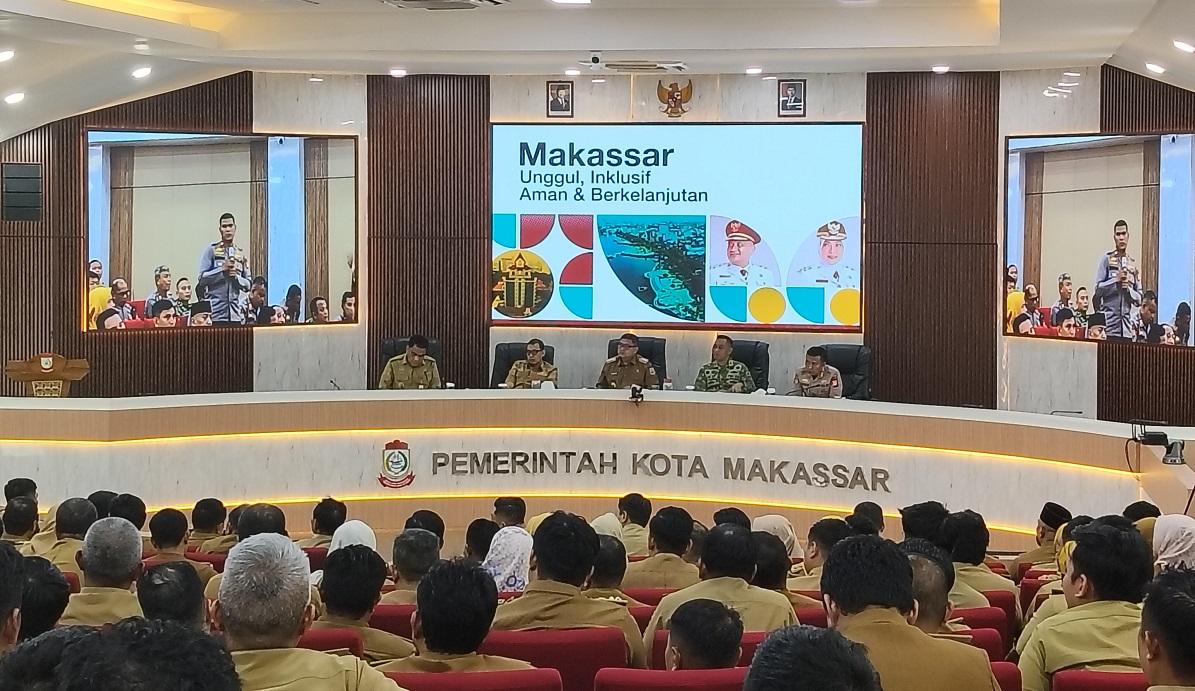 Redam Konflik Kelompok, Munafri Silahturahmi Forkopimda Makassar