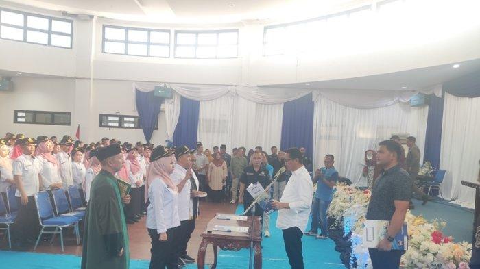 162 PPPK di Boltim terima SK Bupati, Kamis (21/3/2024).