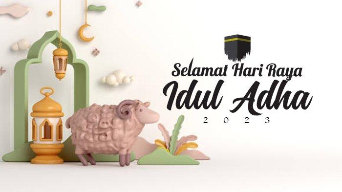 40 Poster Gambar Ucapan Selamat Idul Adha 2023, Cocok untuk Diposting