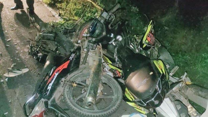 Kecelakaan maut di Minahasa, Sulawesi Utara pada Sabtu 3 Februari 2024.