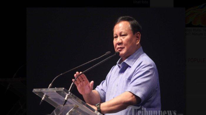 Prabowo Subianto.