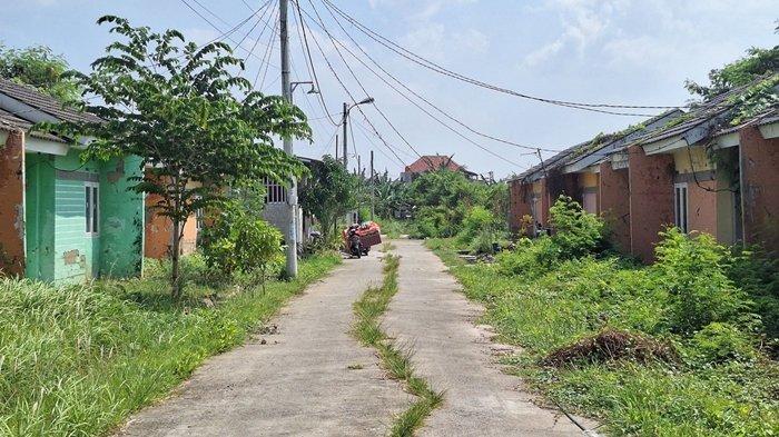 Kondisi rumah di perumahan Villa Kencana Cikarang, Rabu (19/6/2024)
