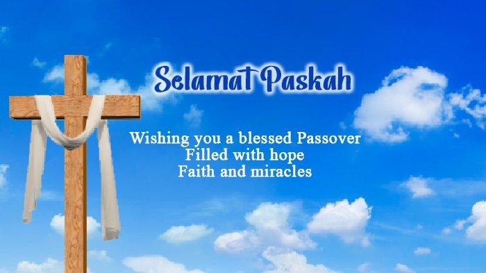 Poster Jumat Agung dan Paskah 2024