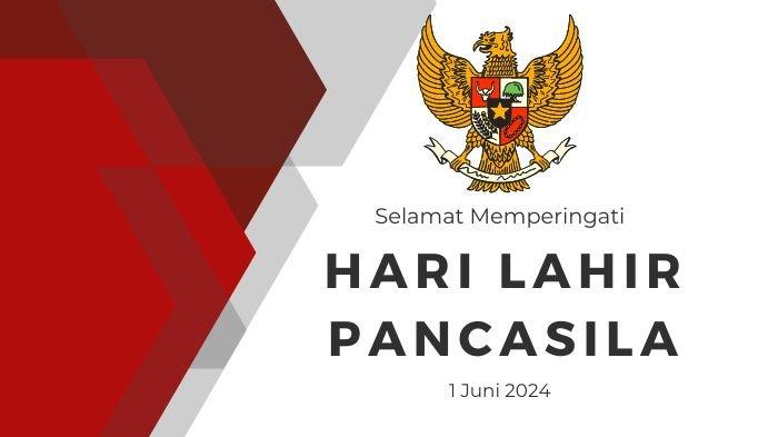 Poster Hari Lahir Pancasila 2024