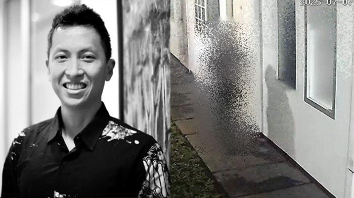 DIPLOMAT MENINGGAL - Diplomat Kementerian Luar Negeri (Kemlu) RI, Arya Daru Pangayunan (ADP) semasa hidup. Rekaman CCTV saat ADP berjalan menuju ke kamar indekosnya di kawasan Menteng, Jakarta Pusat.