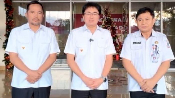 Walikota Manado Andrei Angouw mengumumkan Upah Minimum Kota (UMK) Manado 2025.
