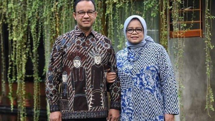 Anies Baswedan dan Fery Farhati.