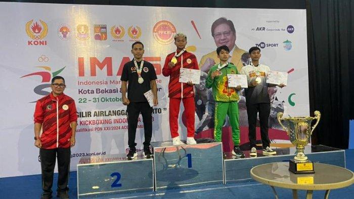 Atlet Kickboxing Sulawesi Utara meraih prestasi yang luar biasa di Pra Pon Bogor.