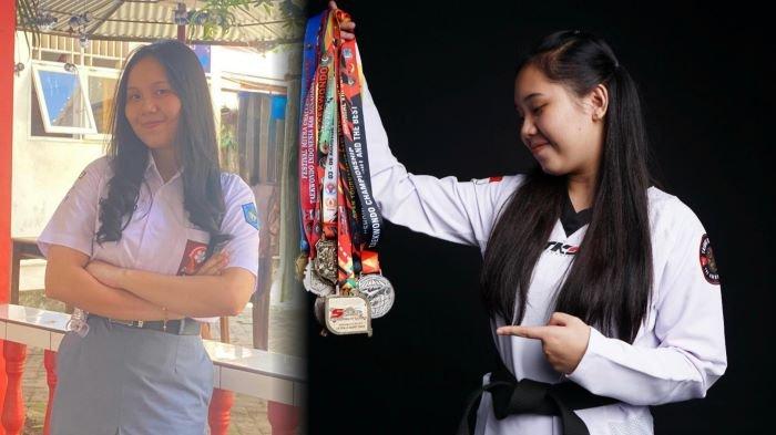 CEWEK MANADO: Aurel Andriess altet taekwondo Manado berprestasi. Kalungi banyak medali di dalam maupun luar daerah