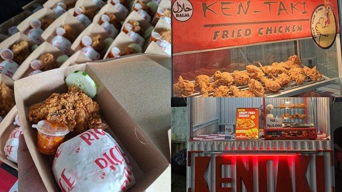 PRODUK UMKM: Ayam Ken-Taki yang dijual di Desa Matungkas, Kabupaten Minahasa Utara, Sulut, Rabu (11/6/2025).