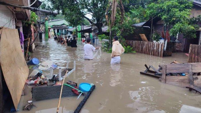 Banjir di Mahawu Manado, Sabtu (2/3/2024)