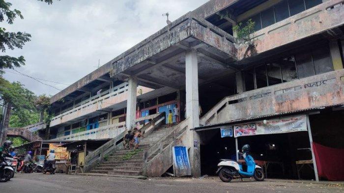Kondisi terkini Pasar Orde Baru Paal Dua, Manado, Sulawesi Utara, Senin (24/6/2024).