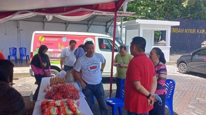 Pemprov Sulawesi Utara Gelar Pangan Murah di GMIM Kinamang Kairagi