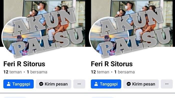 Akun Palsu FB Kapolres Minsel Feri Sitorus
