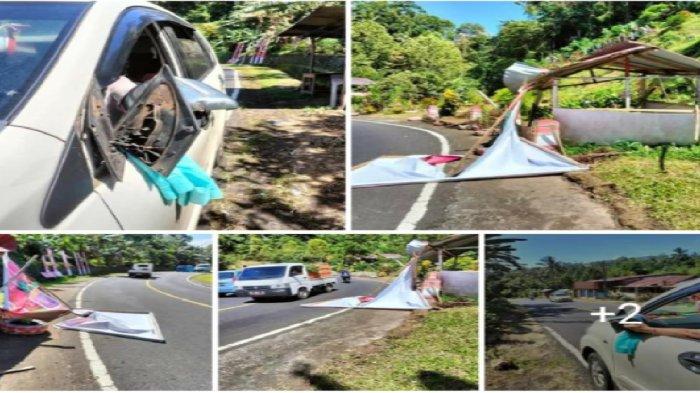 Berita Viral Hari ini, Pengguna Jalan Tomohon Manado Keluhkan Keberadaan Baliho ini, Ini Penyebabnya