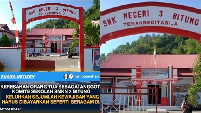 Berita Viral Keluhan Orangtua Siswa, Murid Baru SMKN 3 Bitung Sulut Diminta Bayar Sejumlah Uang