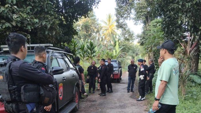 Bom mortif aktif ditemukan di Desa Laikit, Dimembe, Minahasa Utara, Sulawesi Utara, Senin (3/6/2024).