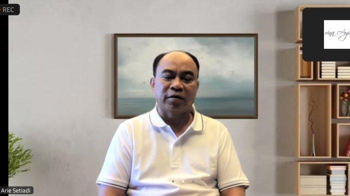 Ketua Umum Pro Jokowi (Projo), Budi Arie Setiadi pada wawancara virtual bersama Tribun Network, Sabtu (13/05/2023) lalu.
