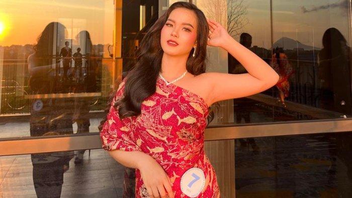 CEWEK MANADO- Angeli Kasonso (18), Pemenang gelar Wakil 1 Putri Duta Ekonomi Kreatif dan UMKM Sulut. Kepada Tribun Manado, Selasa (17/6/2025), dirinya mengatakan bercita-cita jadi pendeta.