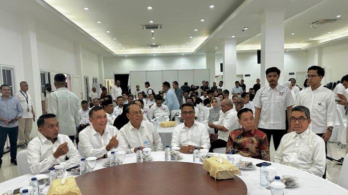Calon Bupati Boltim Provinsi Sulawesi Utara (Sulut), Sam Sachrul Mamonto saat menerima rekomendasi dari partai Perindo di Jakarta.